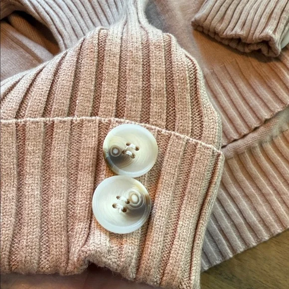 Women's Tan Knit Sweater and Pants Set - Picture 6 of 10